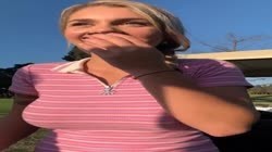 OnlyFans Gabbie Carter Hitting A Hole In One