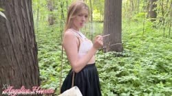 Angelica Heaven - Stepfather Fucked His Stepdaughter Hard In The Woods
